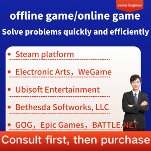 Senior engineers provide remote support to solve various issues that arise during the operation of various games